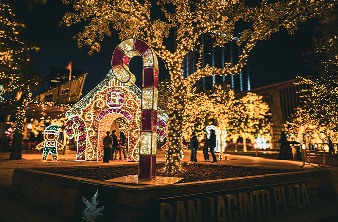 The Lights at San Jacinto Plaza