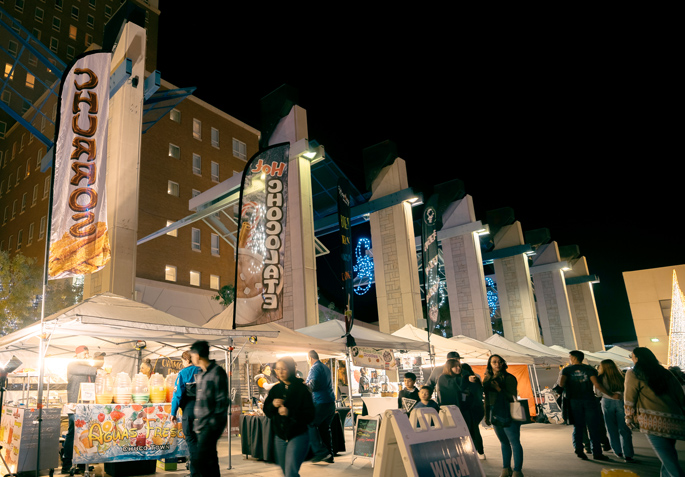 Holiday Food Truck Village