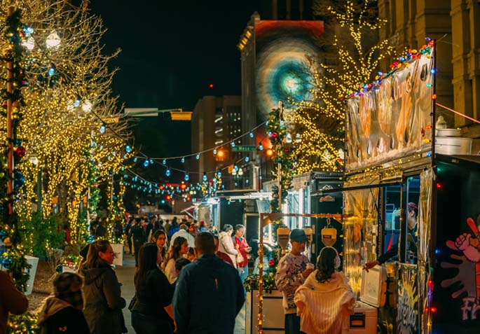 Holiday Food Truck Village
